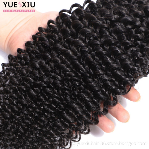 Crochet Braids With Human Malaysian Curly Hair Hair Malaysian